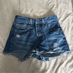 Levi's Blue Jean Shorts W25